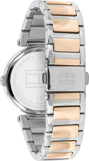 Shop Authentic Tommy Hilfiger Lynn Quartz White Dial Two Tone Steel Strap Watch For Women - 1782236 - Luxxuri