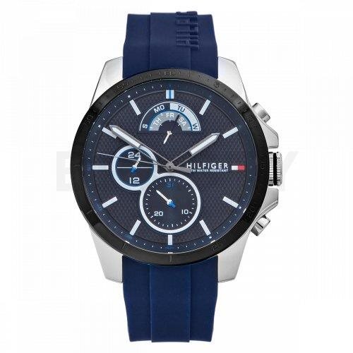  Shop Authentic Tommy Hilfiger Decker Quartz Blue Dial Blue Rubber Strap Watch for Men - 1791350 - Luxxuri