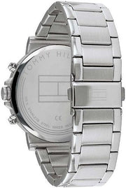  Shop Authentic Tommy Hilfiger Chronograph Grey Dial Silver Steel Strap Watch for Men - 1710382 - Luxxuri