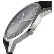  Shop Authentic Calvin Klein City Black Dial Black Leather Strap Watch for Men - K2G21107 - Luxxuri