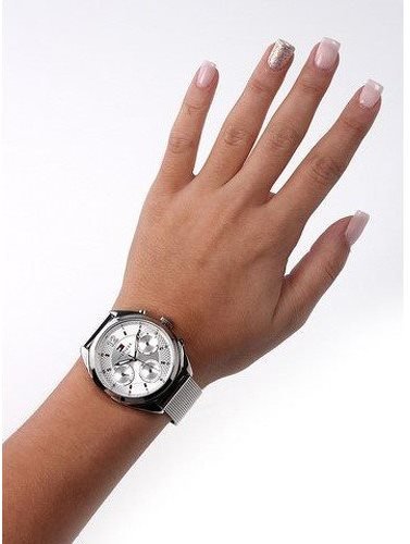  Shop Authentic Tommy Hilfiger Mia Silver Dial Silver Mesh Bracelet Watch for Men - 1781628 - Luxxuri