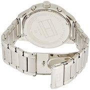  Shop Authentic Tommy Hilfiger Chase Multifunction Blue Dial Silver Steel Strap Watch for Men - 1791575 - Luxxuri