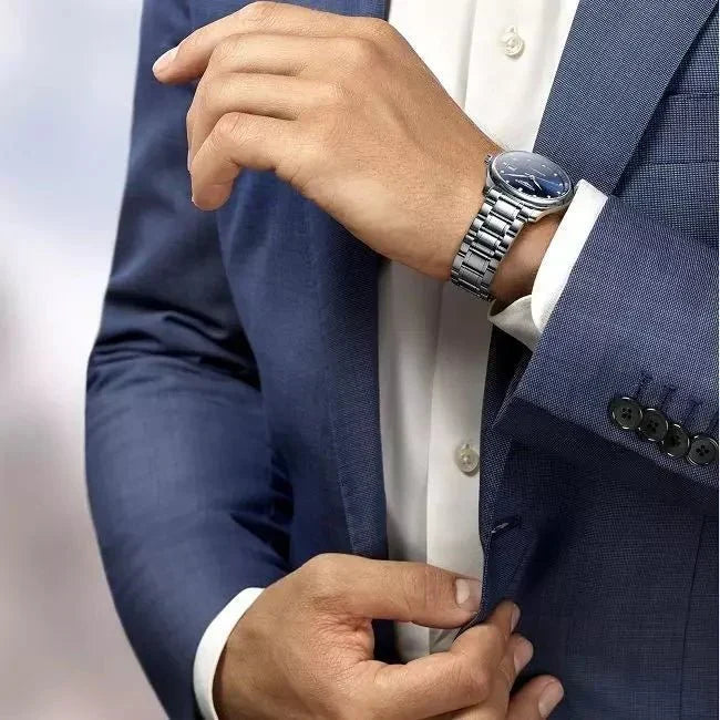  Shop Authentic Longines Master Collection Automatic 40mm Blue Dial Silver Steel Strap Watch for Men - L2.793.4.97.6 - Luxxuri
