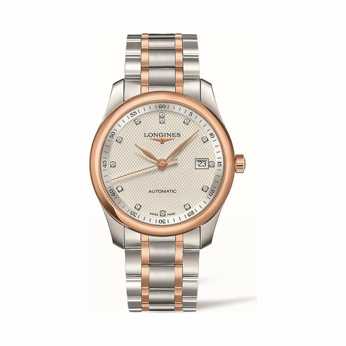  Shop Authentic Longines Master Collection Automatic 40mm Silver Dial Two Tone Steel Strap Watch for Men - L2.793.5.77.7 - Luxxuri