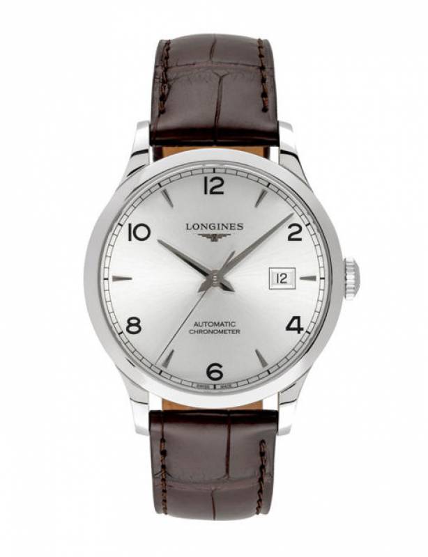  Shop Authentic Longines Record Automatic Stainless Steel 40mm Watch for Men - L2.821.4.76.2 - Luxxuri