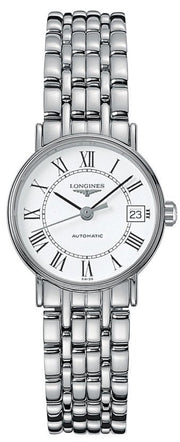  Shop Authentic Longines Presence 25.5mm Automatic Stainless Steel Watch for Women - L4.321.4.11.6 - Luxxuri