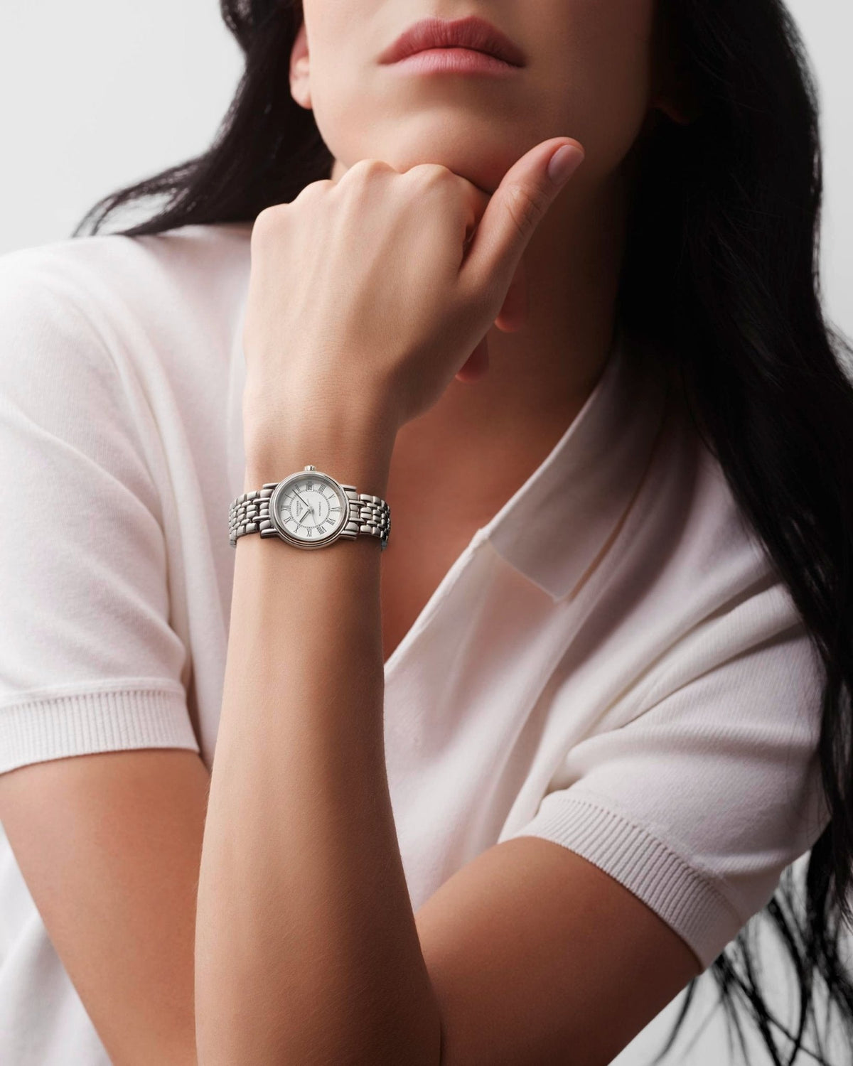  Shop Authentic Longines Presence 25.5mm Automatic Stainless Steel Watch for Women - L4.321.4.11.6 - Luxxuri