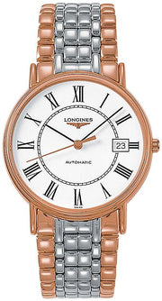  Shop Authentic Longines Presence 38.5mm Automatic White Dial Two Tone Steel Strap Watch for Men - L4.921.1.11.7 - Luxxuri