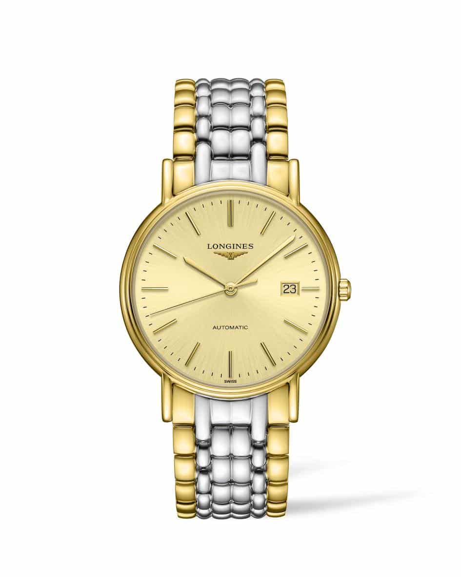  Shop Authentic Longines Presence 38.5mm Automatic Stainless Steel Watch for Men - L4.921.2.32.7 - Luxxuri