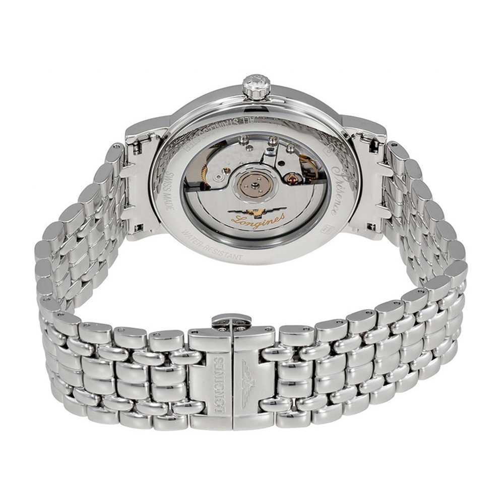  Shop Authentic Longines Presence 38.5mm Automatic Stainless Steel Watch for Men - L4.921.4.52.6 - Luxxuri