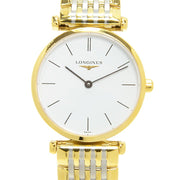  Shop Authentic Longines La Grande Classique White Dial Two Tone Mesh Bracelet Watch for Women - L4.209.2.12.7 - Luxxuri