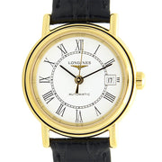  Shop Authentic Longines Presence Automatic White Dial Black Watch for Women - L4.321.2.11.2 - Luxxuri