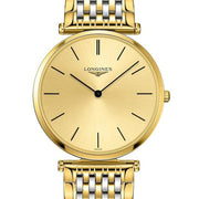  Shop Authentic Longines La Grande Classique De Longines Gold Dial Two Tone Mesh Bracelet Watch for Women - L4.755.2.32.7 - Luxxuri