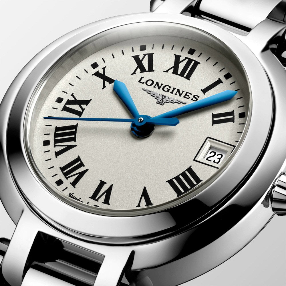  Shop Authentic Longines PrimaLuna White Dial Silver Steel Strap Watch for Women - L8.110.4.71.6 - Luxxuri