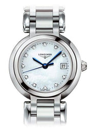 Shop Authentic Longines PrimaLuna Mother of Pearl Dial Silver Steel Strap Watch for Women - L8.110.4.87.6 - Luxxuri