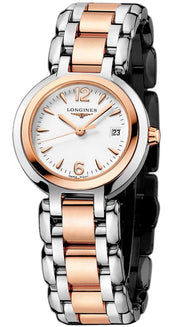  Shop Authentic Longines PrimaLuna Quartz White Dial Two Tone Steel Strap Watch for Women - L8.110.5.16.6 - Luxxuri