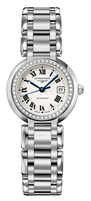  Shop Authentic Longines PrimaLuna 26.5mm Automatic Stainless Steel Watch for Women - L8.111.0.71.6 - Luxxuri