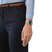  Shop Authentic Tissot Chemin Des Tourelles Powermatic 80 Lady Blue Dial Silver Steel Strap Watch For Women - T099.207.11.048.00 - Luxxuri