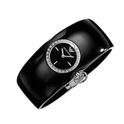  Shop Authentic Emporio Armani Casual Analog Black Dial Black Leather Strap Watch For Women - AR0739 - Luxxuri