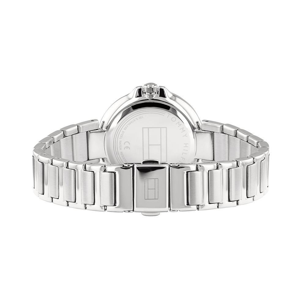  Shop Authentic Tommy Hilfiger Angela Blue Dial Silver Steel Strap Watch for Women - 1782126 - Luxxuri