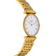  Shop Authentic Longines La Grande Classique De Longines White Dial Gold Steel Strap Watch for Women - L4.209.2.11.8 - Luxxuri