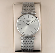  Shop Authentic Longines La Grande Classique De Longines Silver Dial Silver Steel Strap Watch for Women - L4.755.4.72.6 - Luxxuri