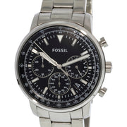  Shop Authentic Fossil Goodwin Chronograph Black Dial Silver Steel Strap Watch for Men - FS5412 - Luxxuri