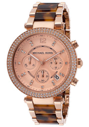  Shop Authentic Michael Kors Parker Rose Gold Dial Two Tone Steel Strap Watch for Women - MK5538 - Luxxuri
