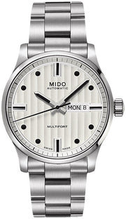  Shop Authentic Mido Multifort Automatic Silver Dial Silver Steel Strap Watch For Men - M005.430.11.031.80 - Luxxuri