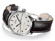  Shop Authentic Mido Multifort Automatic Silver Dial Black Leather Strap Watch For Men - M005.430.16.031.80 - Luxxuri