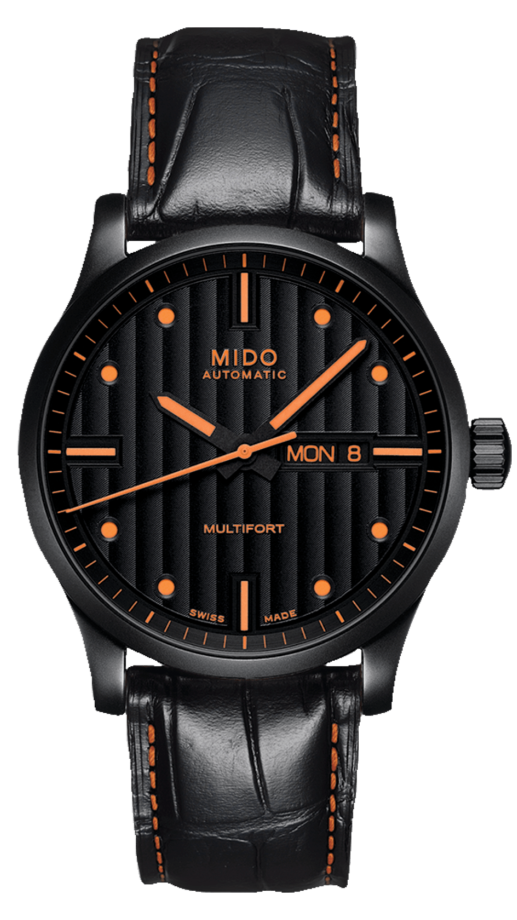  Shop Authentic Mido Multifort Automatic Special Edition Black Dial Black Leather Strap Watch For Men - M005.430.36.051.80 - Luxxuri
