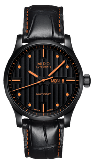  Shop Authentic Mido Multifort Automatic Special Edition Black Dial Black Leather Strap Watch For Men - M005.430.36.051.80 - Luxxuri