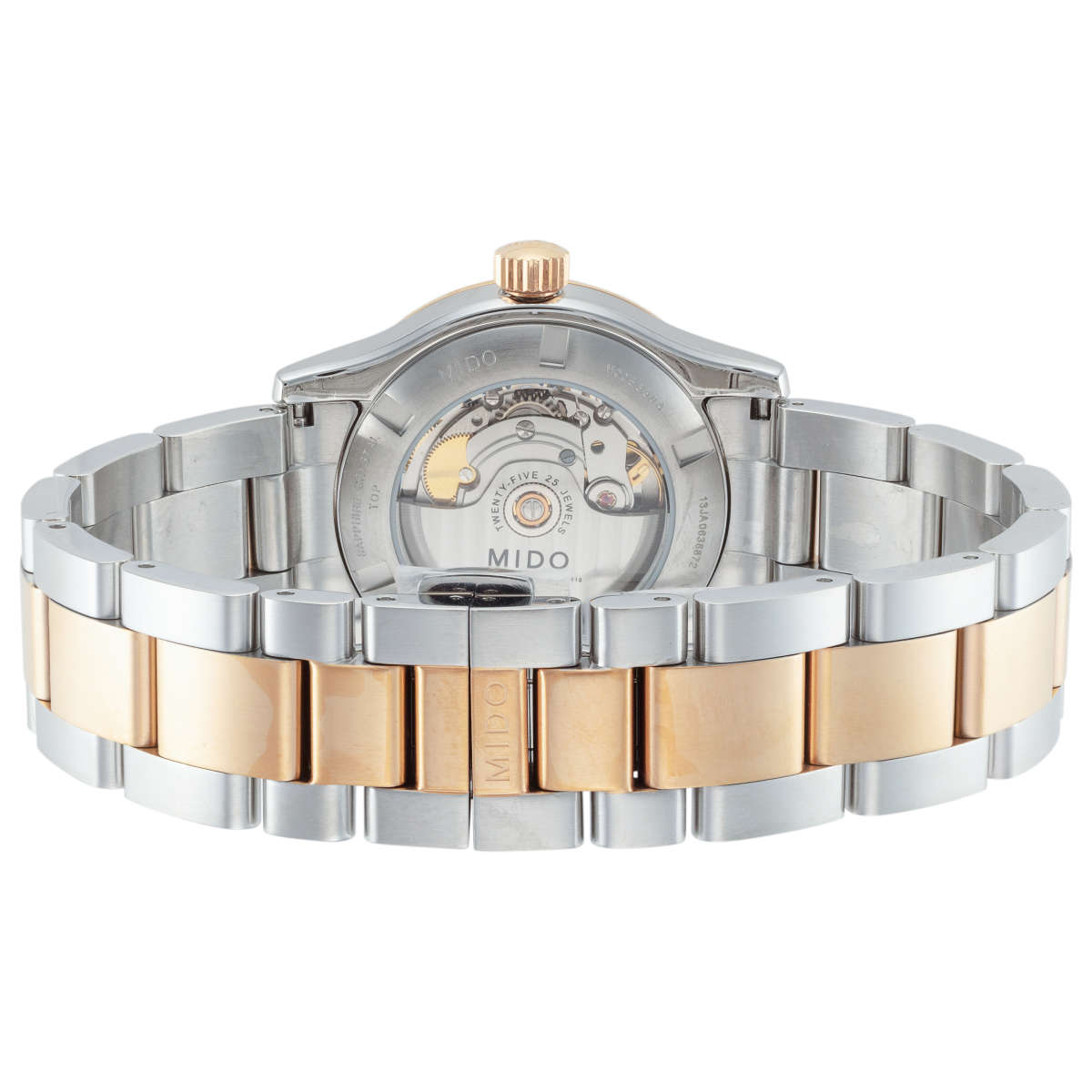  Shop Authentic Mido Multifort Automatic Silver Dial Two Tone Steel Strap Watch For Men - M005.430.22.031.80 - Luxxuri