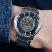  Shop Authentic Mido Commander Automatic Gradient Black Dial Silver Steel Strap Watch For Men - M021.407.11.411.00 - Luxxuri