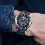  Shop Authentic Mido Commander Automatic Gradient Black Dial Silver Steel Strap Watch For Men - M021.407.11.411.00 - Luxxuri