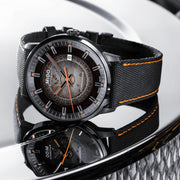  Shop Authentic Mido Commander Automatic Gradient Black Dial Black Nylon Strap Watch For Men - M021.407.37.411.00 - Luxxuri