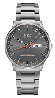  Shop Authentic Mido Commander II Automatic Chronometer Grey Dial Silver Steel Strap Watch For Men - M021.431.11.061.01 - Luxxuri