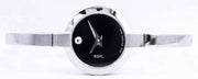  Shop Authentic Movado Bela Black Dial Silver Steel Strap Watch For Women - 0606595 - Luxxuri
