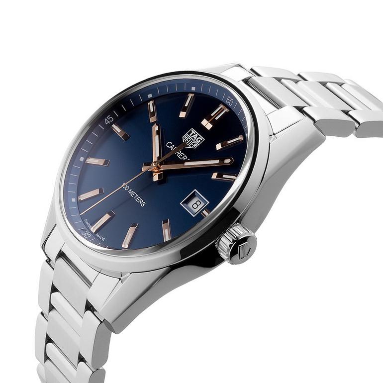 Shop Authentic Tag Heuer Carrera Quartz Blue Dial Silver Steel Strap Watch for Women - WAR1112.BA0601 - Luxxuri