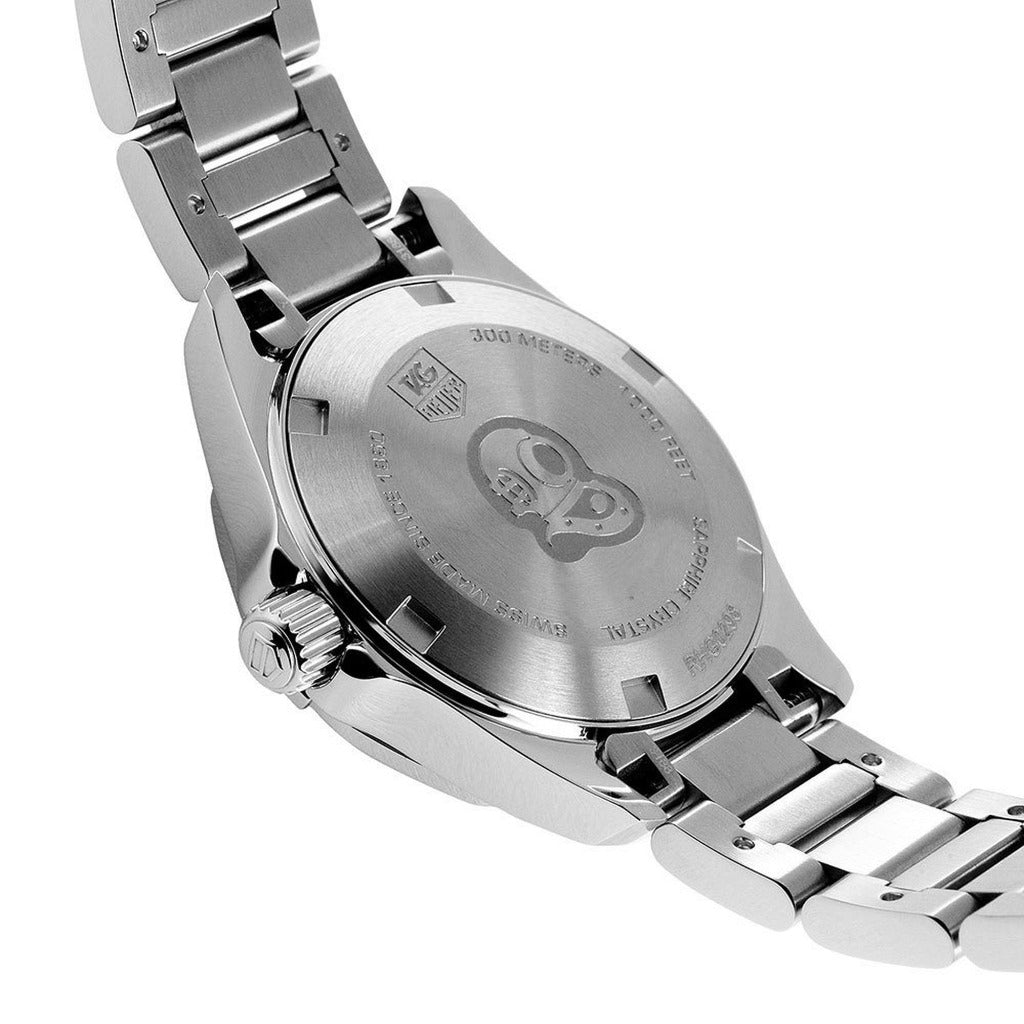  Shop Authentic Tag Heuer Aquaracer Automatic Blue Dial Silver Steel Strap Watch for Men - WBD2112.BA0928 - Luxxuri