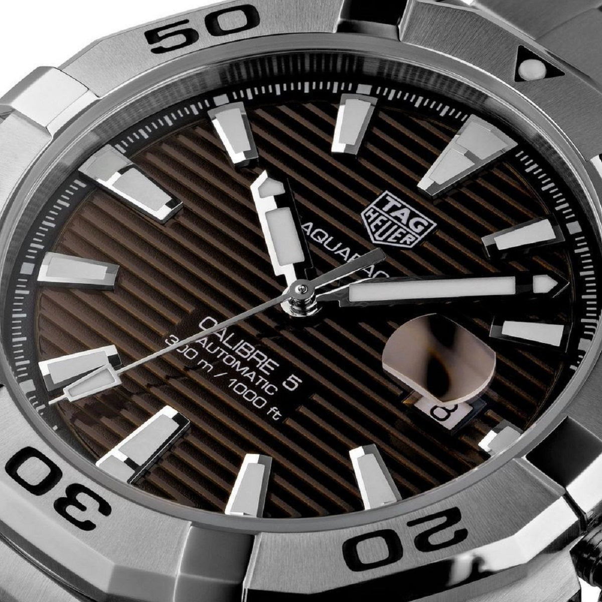  Shop Authentic Tag Heuer Aquaracer Sunray Brown Dial Watch for Men - WAY2018.BA0927 - Luxxuri