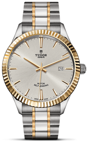 Shop Authentic Tudor Style Automatic Silver Dial Two Tone Steel Strap Watch for Men - M12713-0003 - Luxxuri