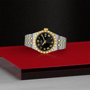  Shop Authentic Tudor Royal Automatic Black Dial Two Tone Steel Strap Watch for Men - M28603-0003 - Luxxuri