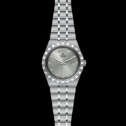  Shop Authentic Tudor Royal Day Date Diamonds Automatic Silver Dial Silver Steel Strap Watch for Men - M28600-0002 - Luxxuri