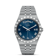  Shop Authentic Tudor Royal Automatic Blue Dial Silver Steel Strap Watch for Men - M28600-0005 - Luxxuri