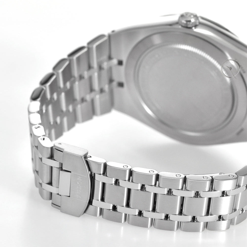  Shop Authentic Tudor Royal Day Date Diamonds Automatic Silver Dial Silver Steel Strap Watch for Men - M28600-0002 - Luxxuri