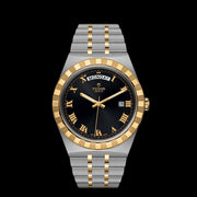  Shop Authentic Tudor Royal Automatic Black Dial Two Tone Steel Strap Watch for Men - M28603-0003 - Luxxuri