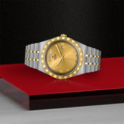  Shop Authentic Tudor Royal Automatic Diamonds Gold Dial Two Tone Steel Strap Watch for Men - M28603-0006 - Luxxuri