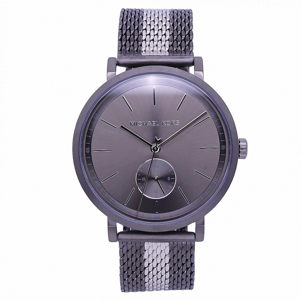  Shop Authentic Michael Kors Irving Quartz Grey Dial Two Tone Mesh Strap Watch for Women - MK8805 - Luxxuri
