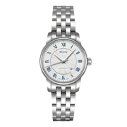  Shop Authentic Mido Baroncelli III Automatic Silver Dial Silver Steel Strap Watch For Women - M7600.4.21.1 - Luxxuri